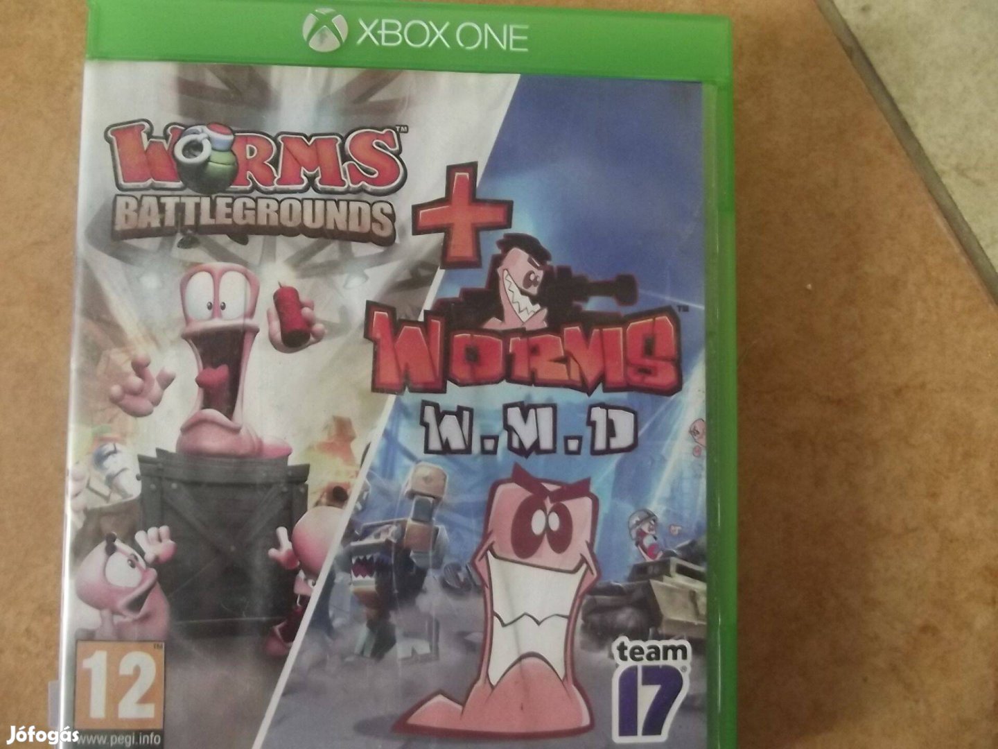 Xo-45 Xbox One Eredeti Játék : Worms Battlefront + Worms WMD 2 Játék