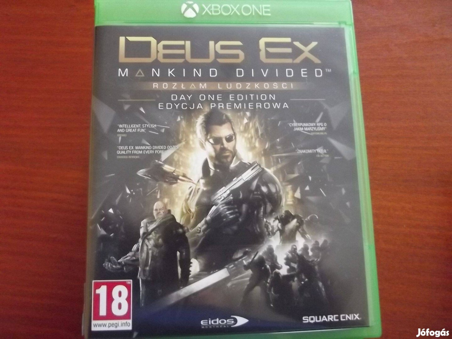Xo-72 Xbox One Eredeti Játék : Deus Ex Mankind Divided