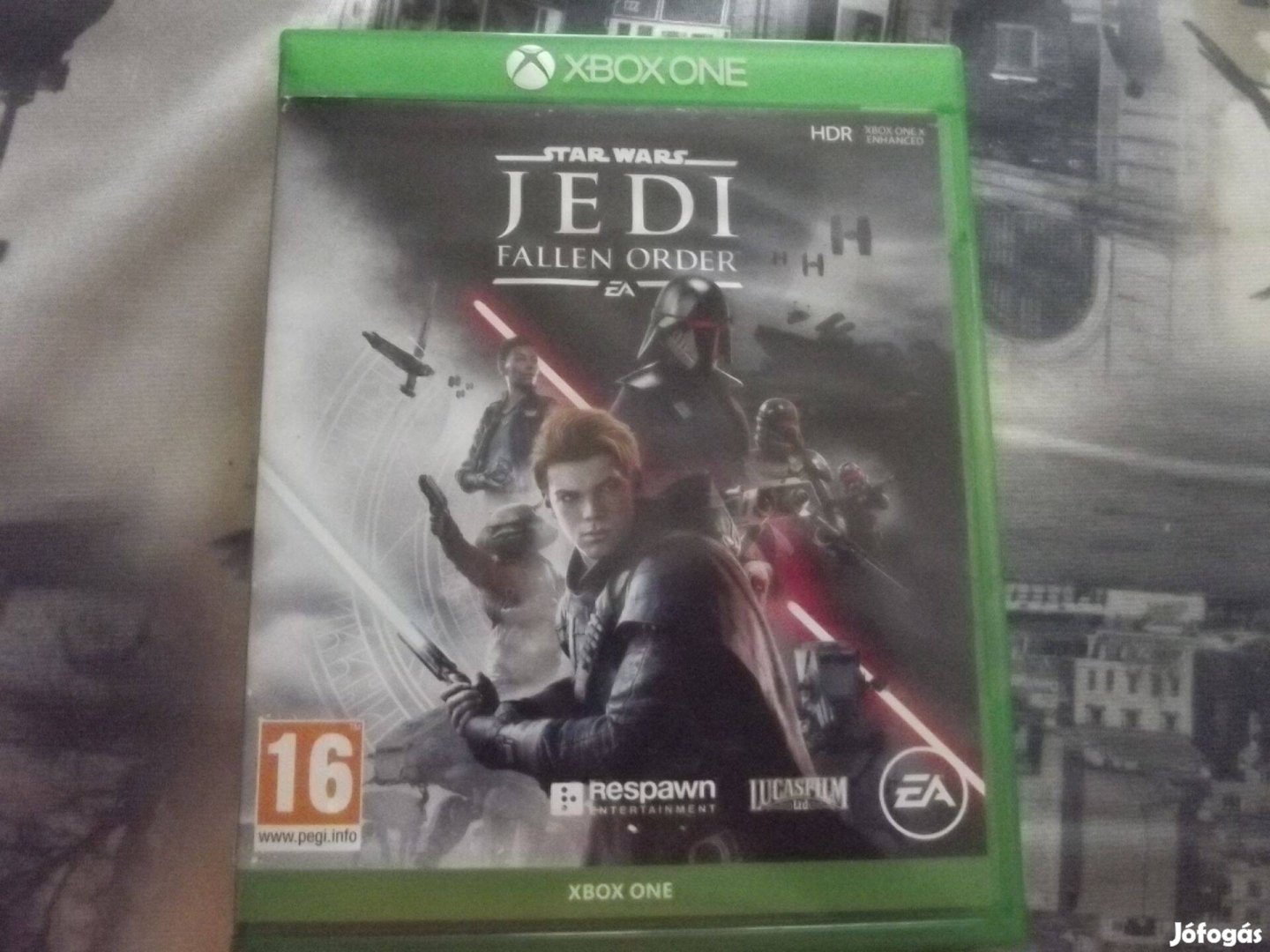 Xo-79 Xbox One Eredeti Játék : Star Wars Jedi Fallen Order ( karcment