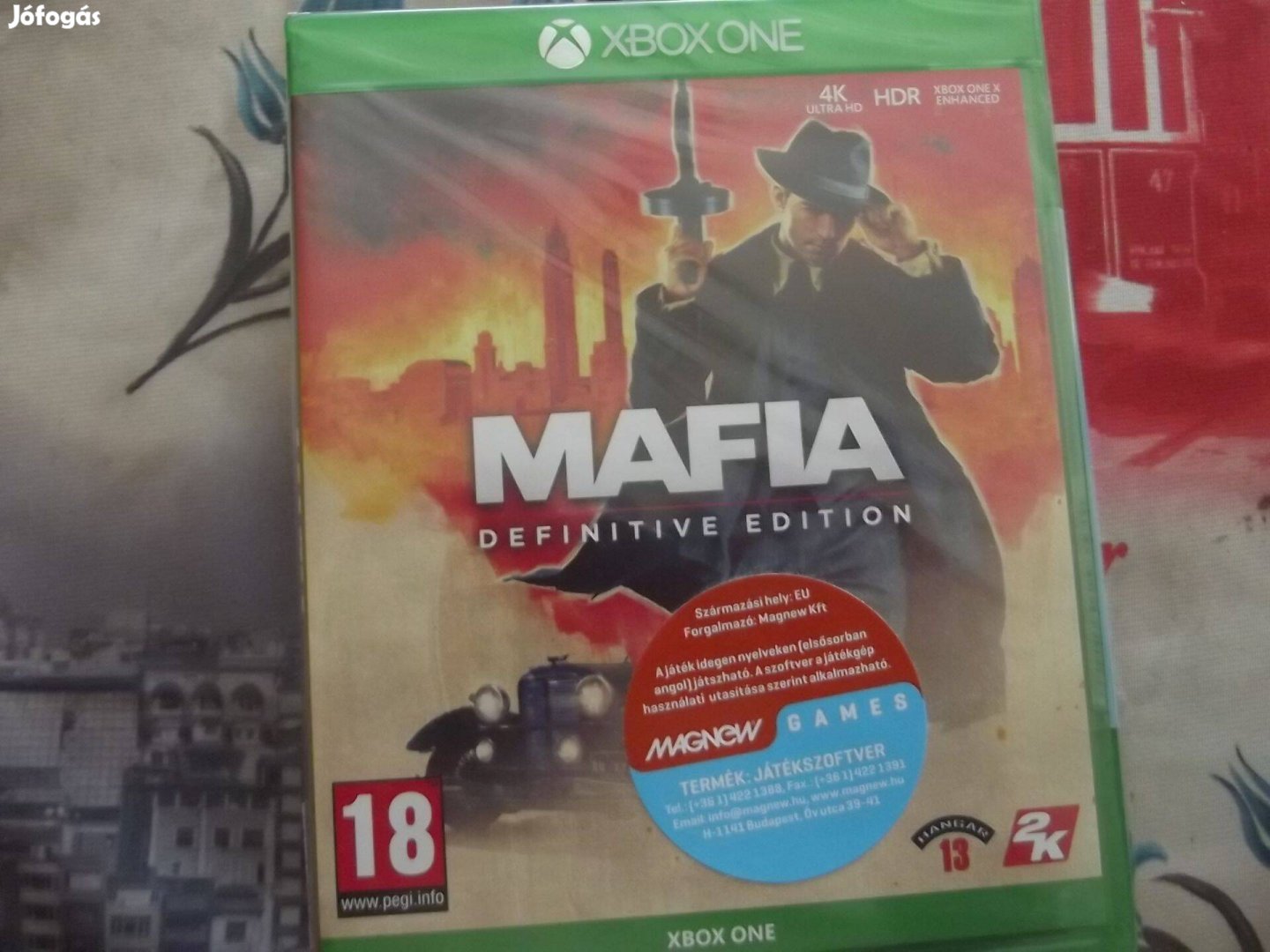 Xo-83 Xbox One Eredeti Játék : Mafia Definitive Edition Új Bontatlan