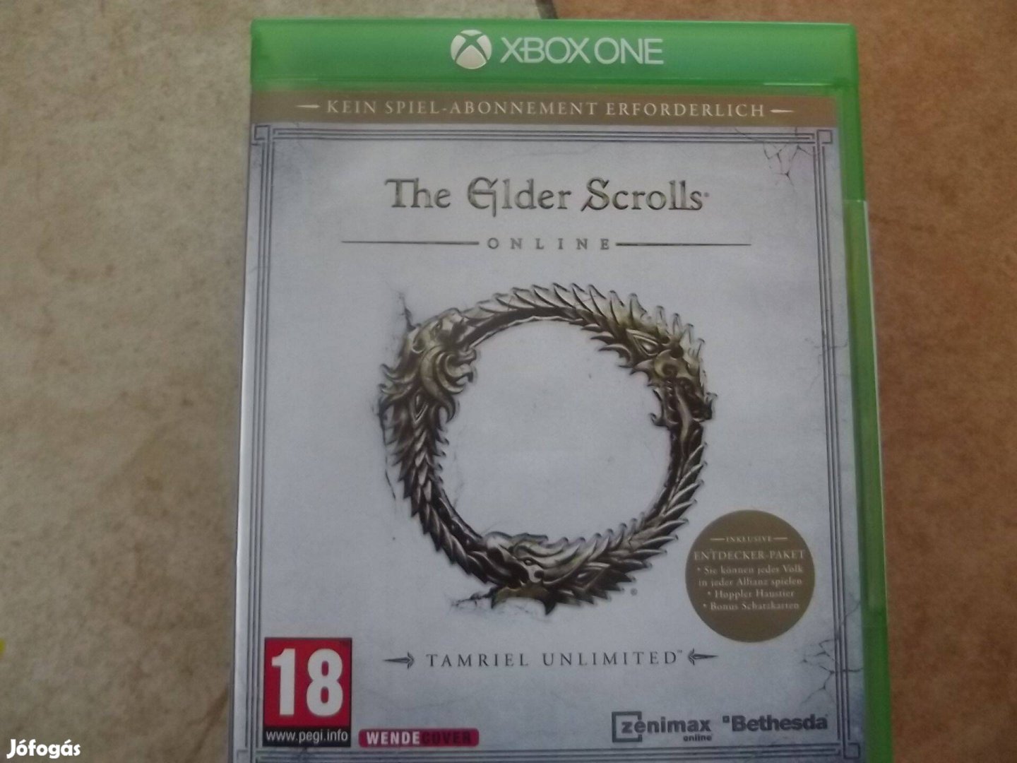 Xo-90 Xbox One Eredeti Játék : The Elder Scrolls Online Tamriel