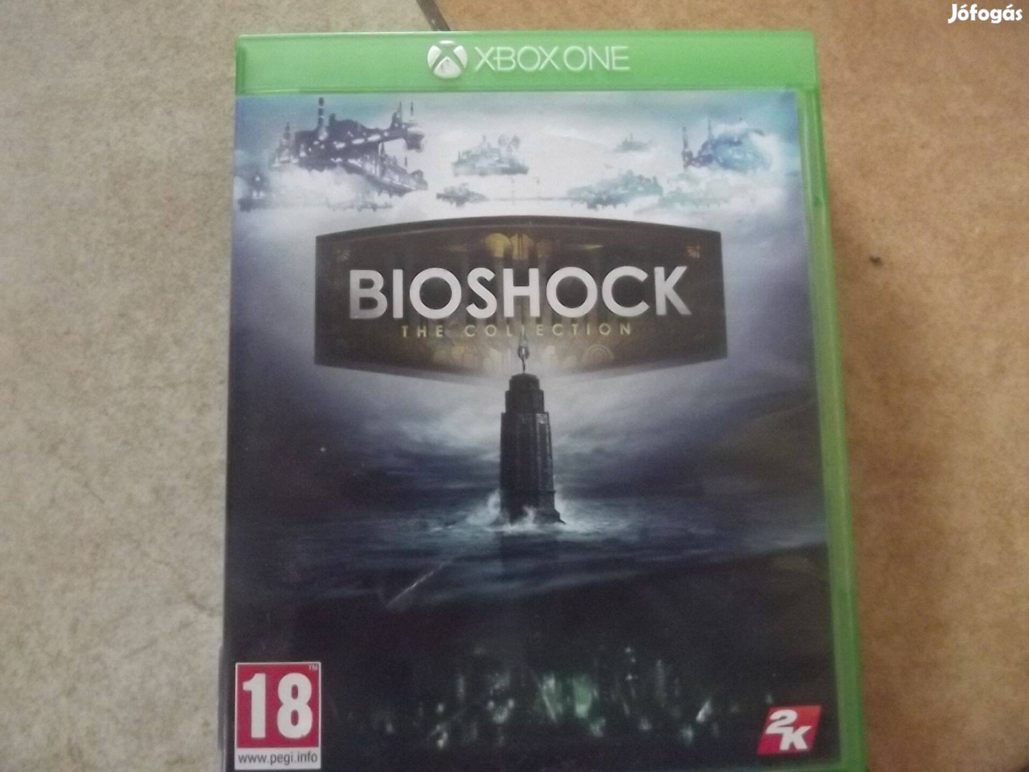Xo-93 Xbox One Eredeti Játék : Bioshock The Collection 3 Játék ( karc
