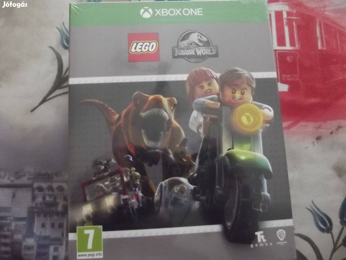 Xo-95 Xbox One Eredeti Játék : Lego Jurassic World Új Bontatlan