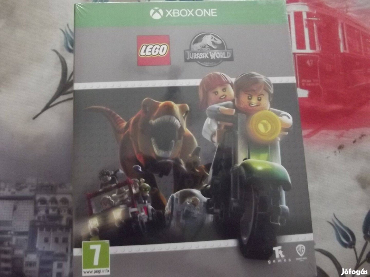 Xo-95 Xbox One Eredeti Játék : Lego Jurassic World Új Bontatlan