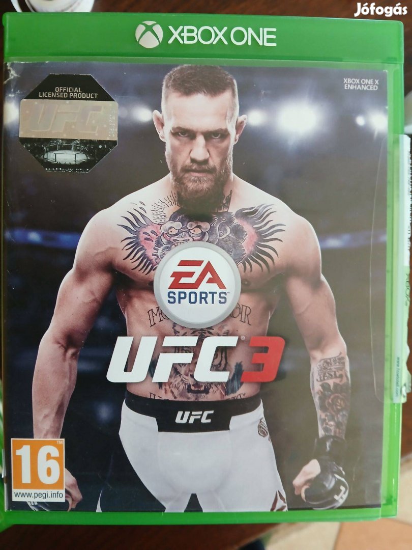 Xo-97 Xbox One Eredeti Játék : UFC 3 ( karcmentes)