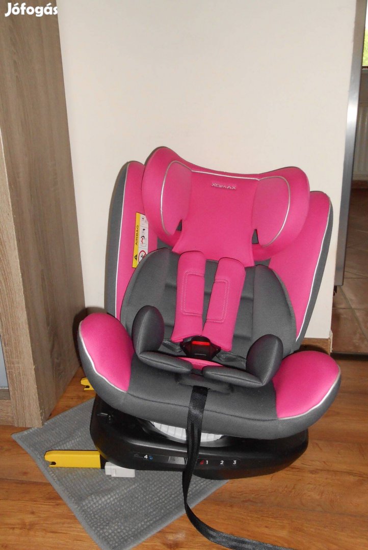 Xomax Kids 360° ban forgatható gyerekülés 0-36 kg (újszerű)