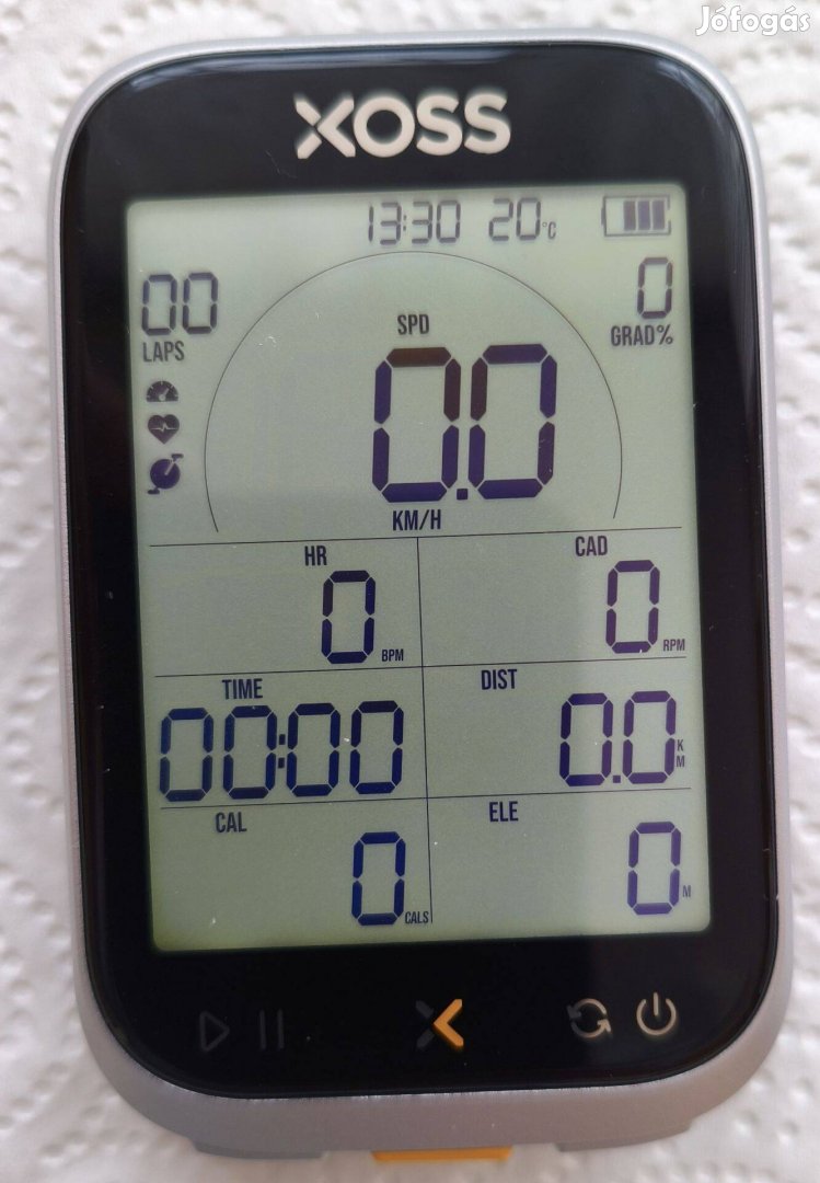 Xoss G Gen3 kerékpáros computer és szenzor - újszerű