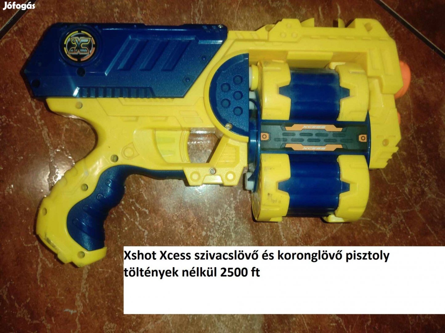 Xshot Xcess szivacslövő és koronglövő pisztoly 2500 ft