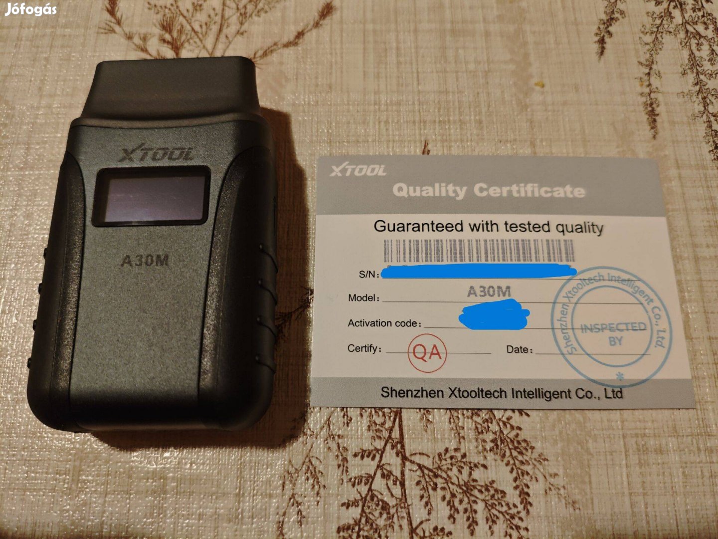 Xtool Anyscan A30M vezeték nélküli BT kétirányú OBD2