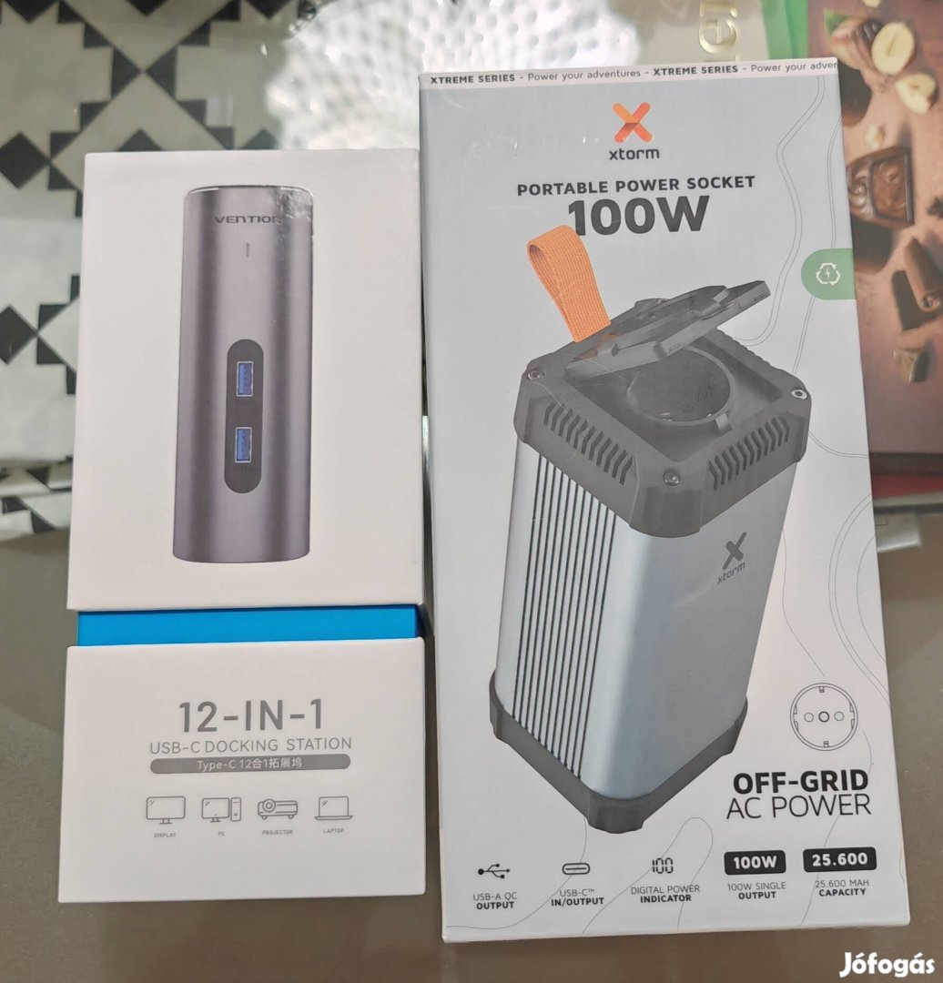 Xtorm, Vention, Alzapower dokkoló és powerbank