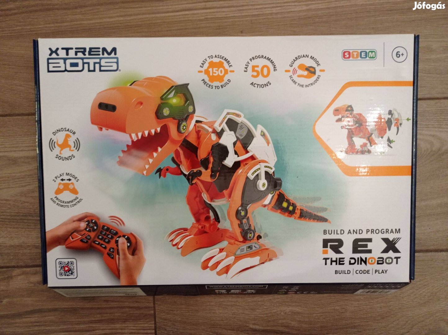 Xtrem bots rex szerelhető robot