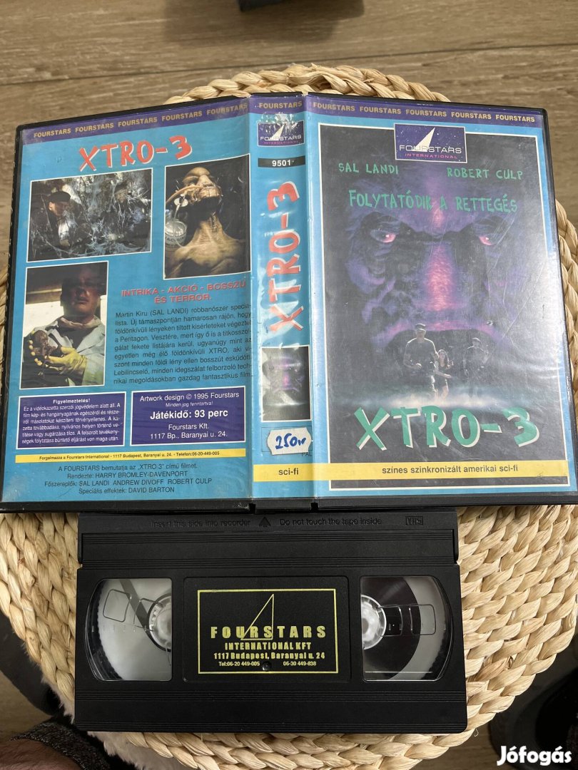 Xtro 3 vhs.    