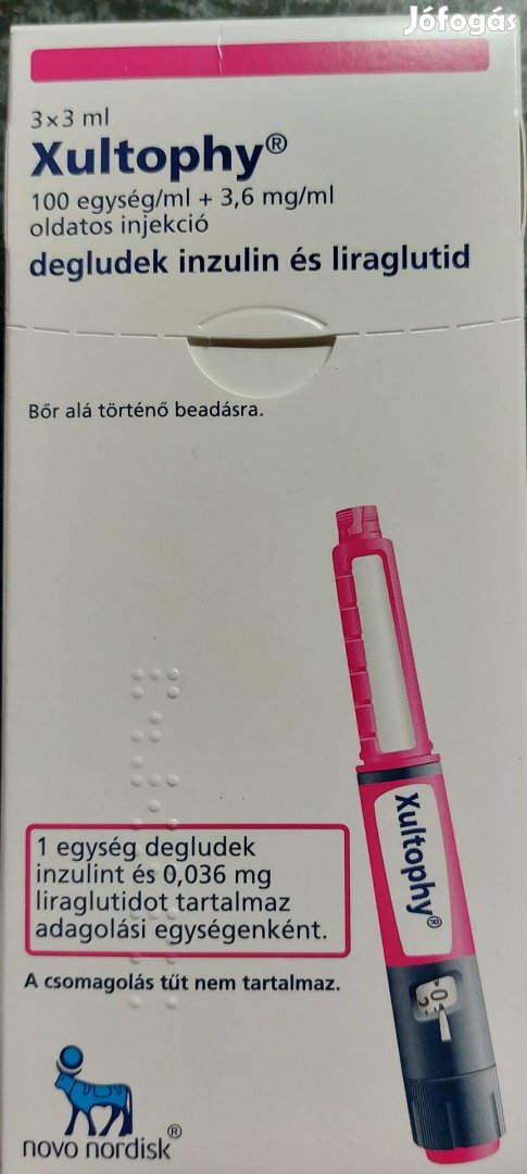 Xultophy inzulin adagoló 3 toll/doboz 