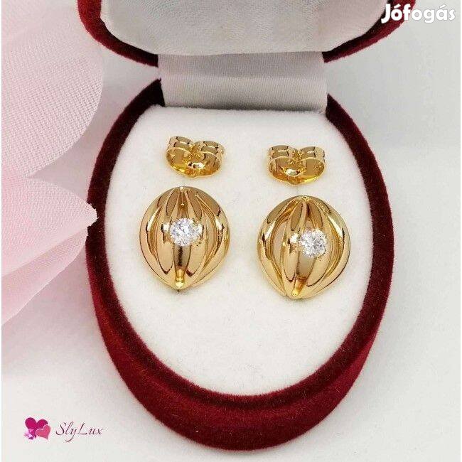 Xuping aranyozott antiallergén fülbevaló, 13 mm 1491