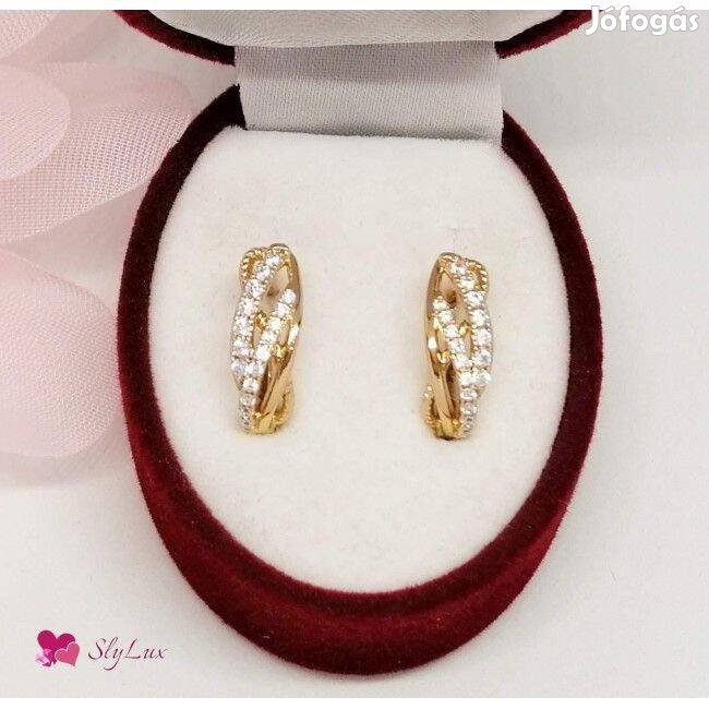 Xuping aranyozott antiallergén fülbevaló, 15 mm 1313