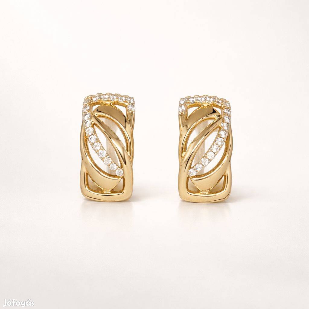 Xuping aranyozott antiallergén fülbevaló, 16 mm 1141