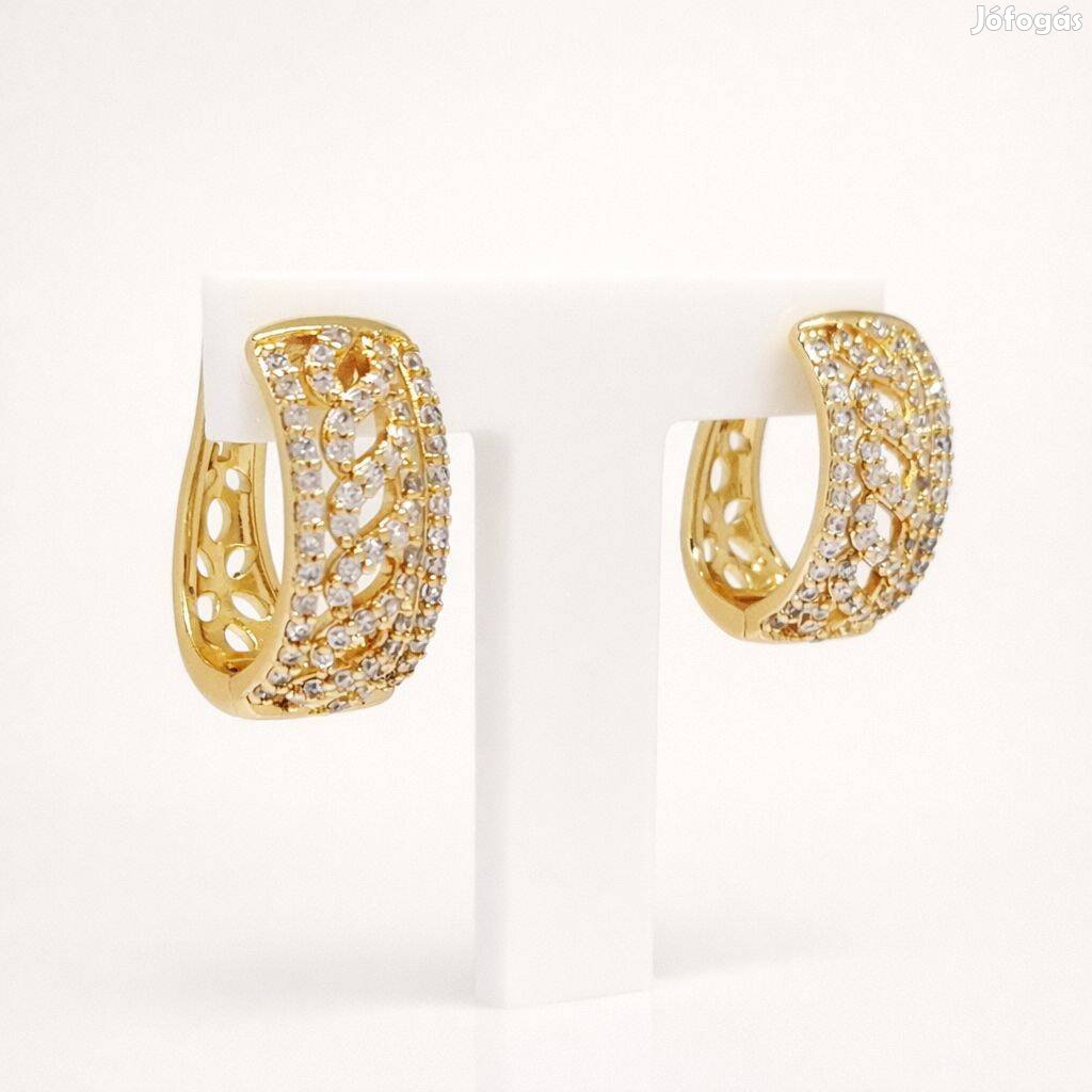 Xuping aranyozott antiallergén fülbevaló, 17 mm 1153