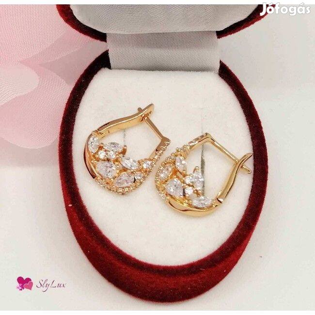 Xuping aranyozott antiallergén fülbevaló, 17 mm 1541