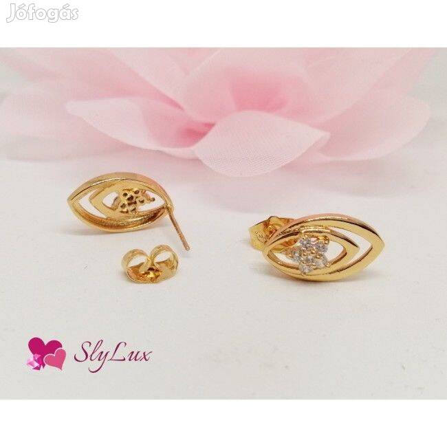 Xuping aranyozott antiallergén fülbevaló, 18 mm 1407