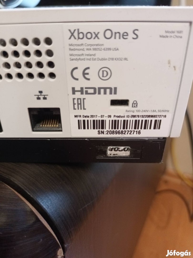 Xvox one s 500 gb játék konzol
