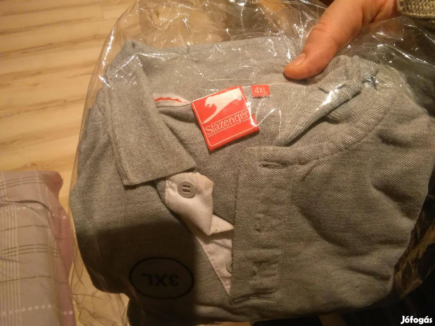 Xxxxl Slazenger 4XL galléros, ingnyakú elegáns póló