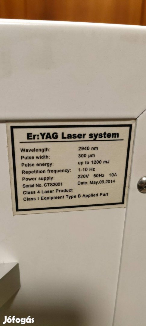 YAG Laser (Lézer) kozmetikai gép