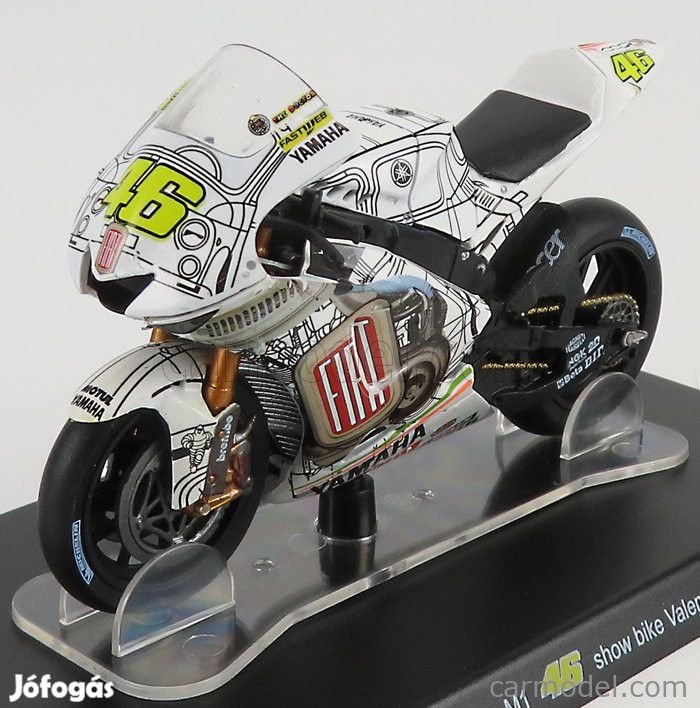 YAMAHA  YZR-M1 N 46 SHOWBIKE VALENCIA MOTOGP 2007 VALENTINO ROSSI  WH