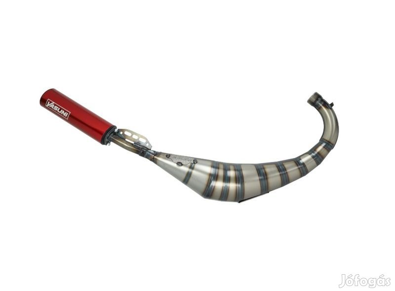 YASUNI R3 Carrera kipufogó fényes piros