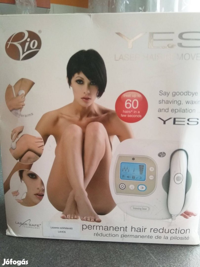 YES lézeres szőrtelenítő készülék