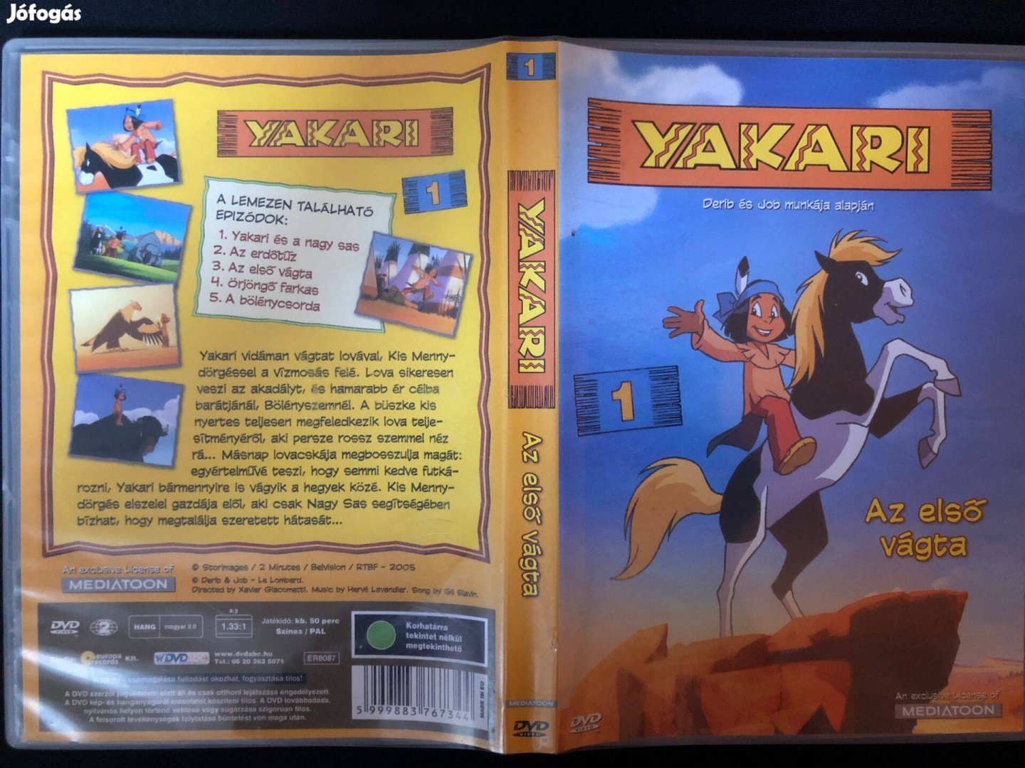 Yakari DVD Az első vágta