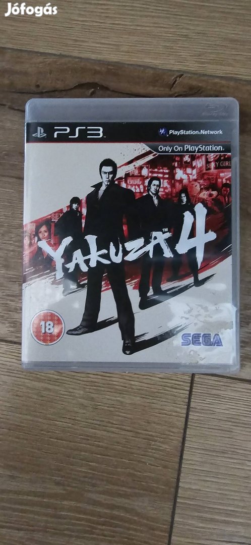 Yakuza 4 Ps3 használt játék Playstation 3 