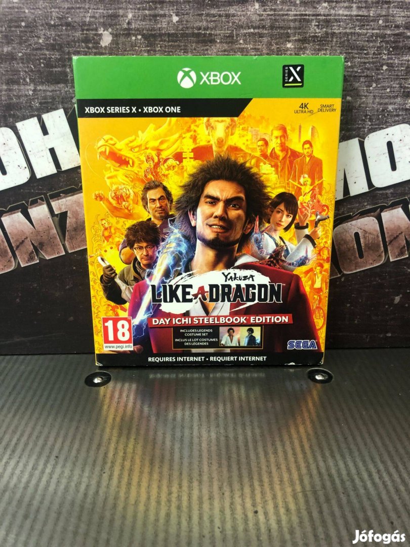 Yakuza Like A Dragon Fémdobozos Xbox One