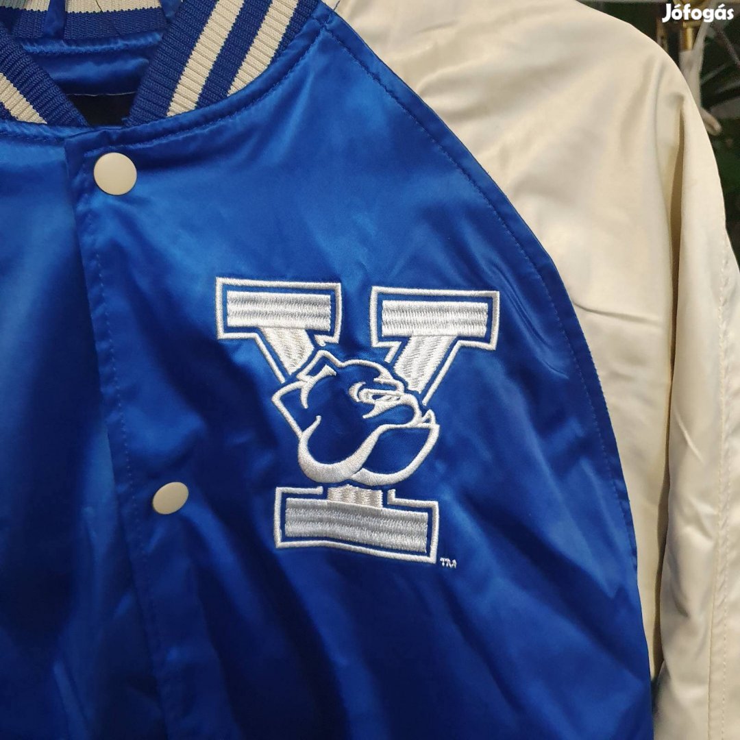 Yale baseball kabát bomber dzseki varsity egyetemi