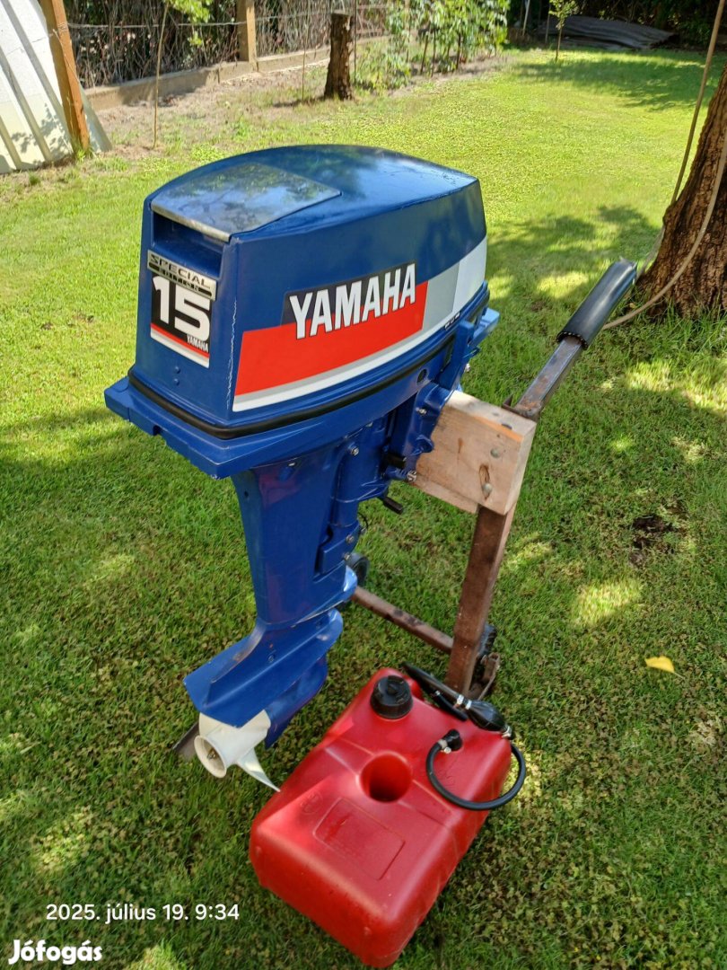 Yamaha 15Hp 2strok rövid csónakmotor