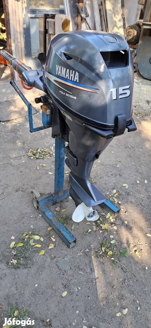 Yamaha 15le 363cm? 4ütemű rövid tribes csónakmotor 