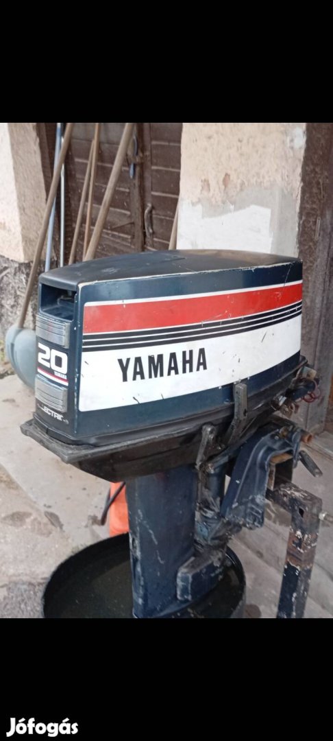 Yamaha 20/25 rövid 2t csónakmotor eladó 