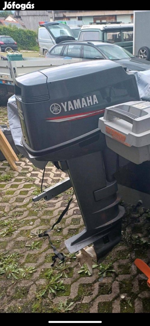 Yamaha 25 Nmhol 2016-os(!) kétütemű 20/25 csónakmotor eladó
