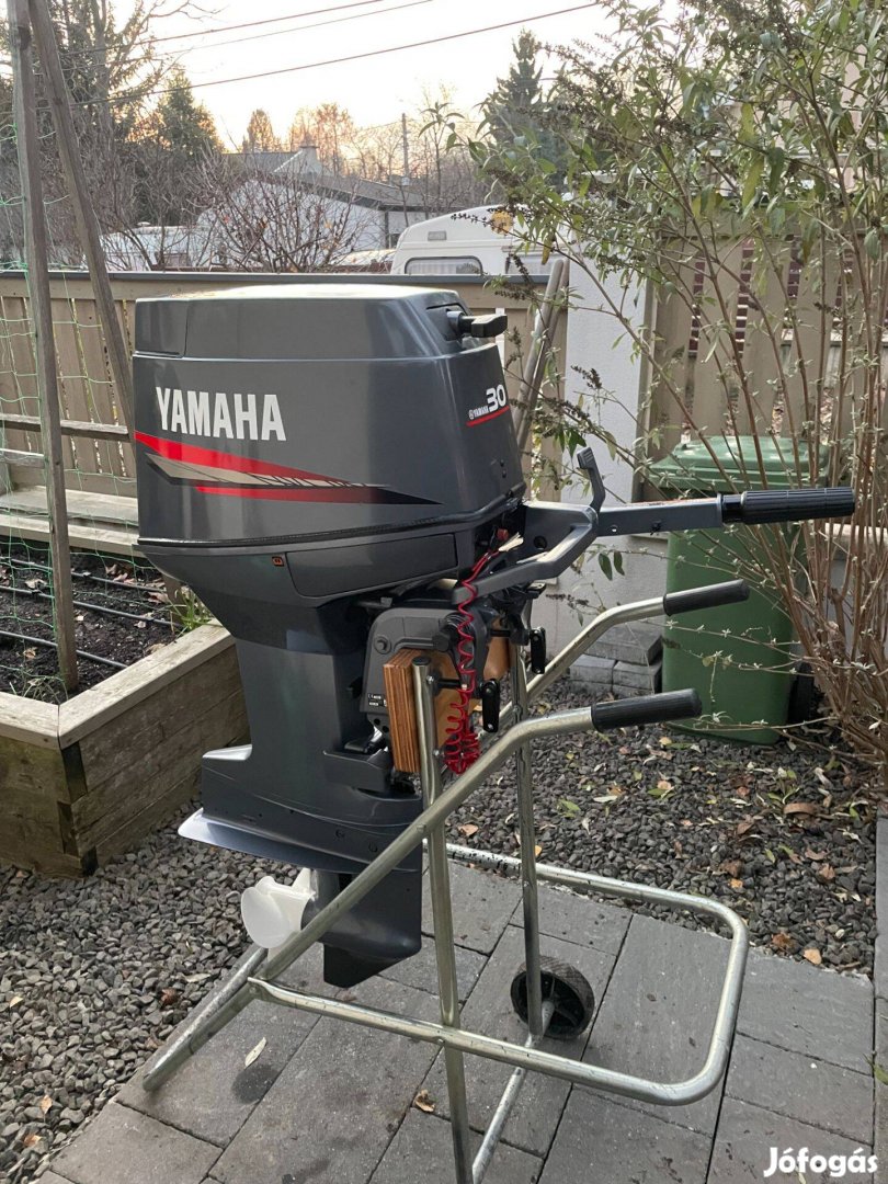 Yamaha 30 Dmhos 2005-ös csónakmotor újszerű állapotban eladó