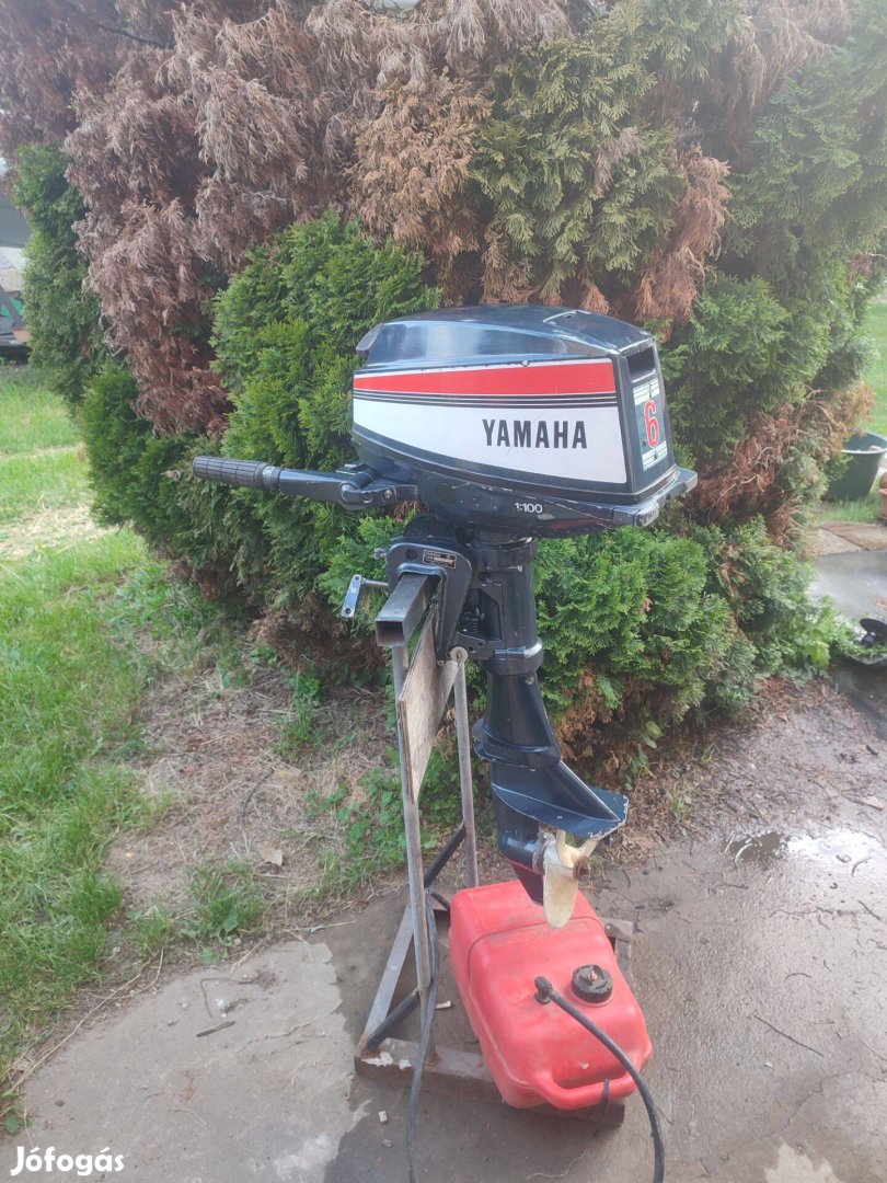 Yamaha 6 lóerős csónakmotor eladó