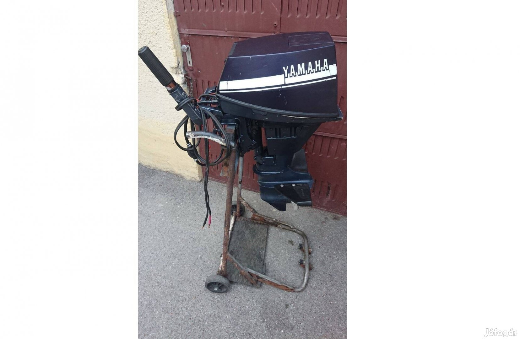 Yamaha 9.9 Le. 4 ütemű ,önindítós, rövid csizmás ,szervizelt motor