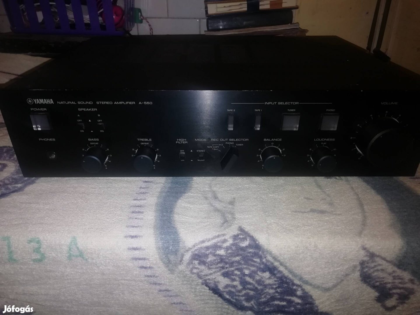 Yamaha A550 sztereó erősítő 
