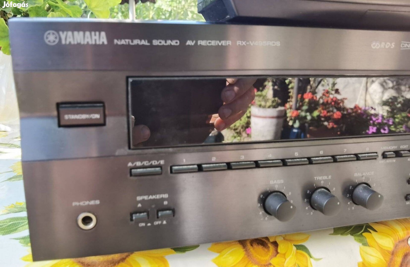 Yamaha AV RX-495 RDS Hifi minöségü Erösitö