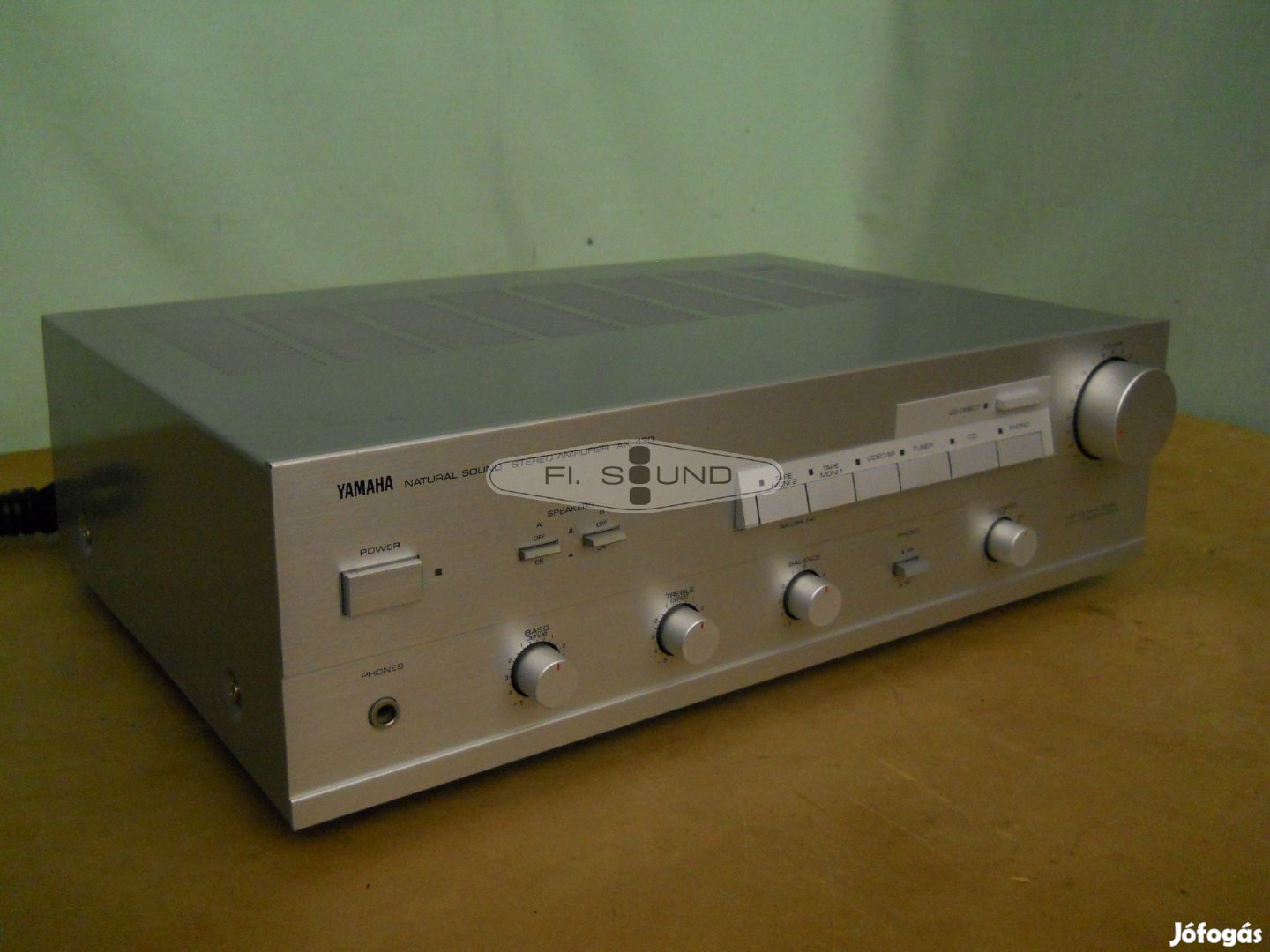 Yamaha AX-430 ,2x55W,8-16 ohm,4 hangfalas sztereo erősítő