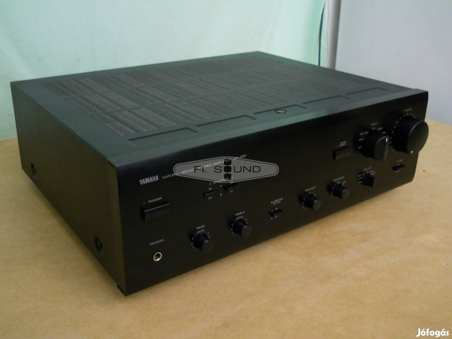 Yamaha AX-450 ,230W,6-16 ohm,4 hangfalas sztereo erősítő