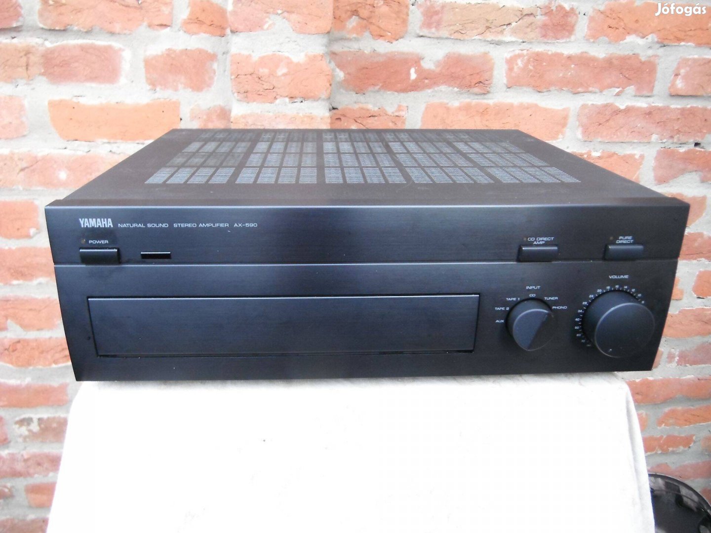 Yamaha AX-590 erősítő távirányítóval 2X100W
