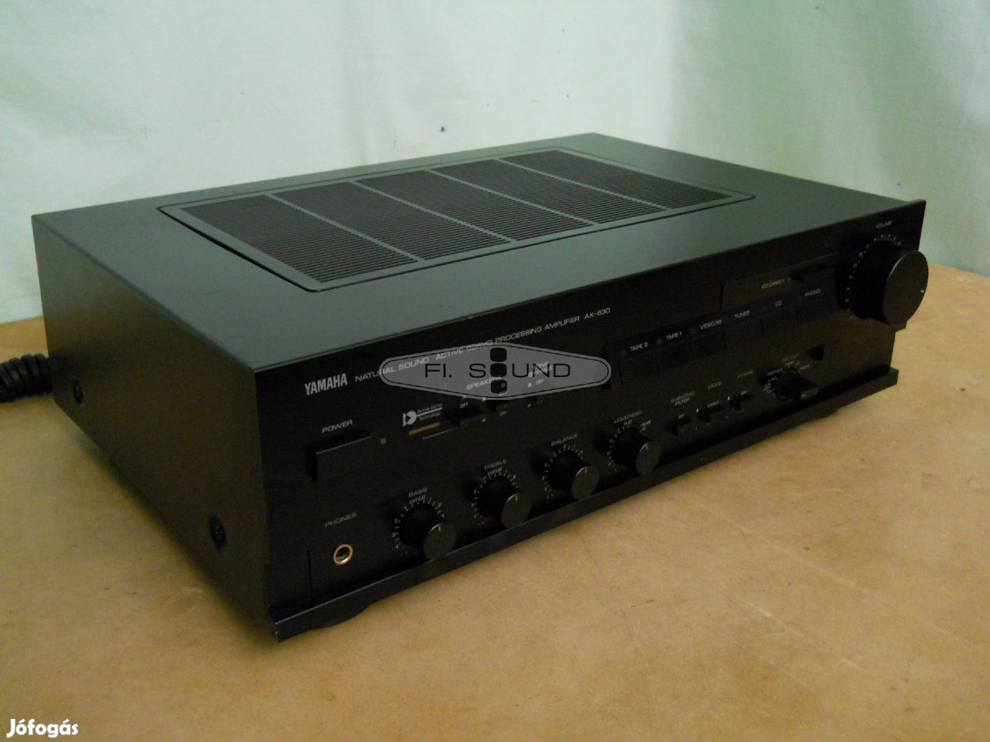 Yamaha AX-630 , 430W,6-16 ohm,4 hangfalas sztereo erősítő