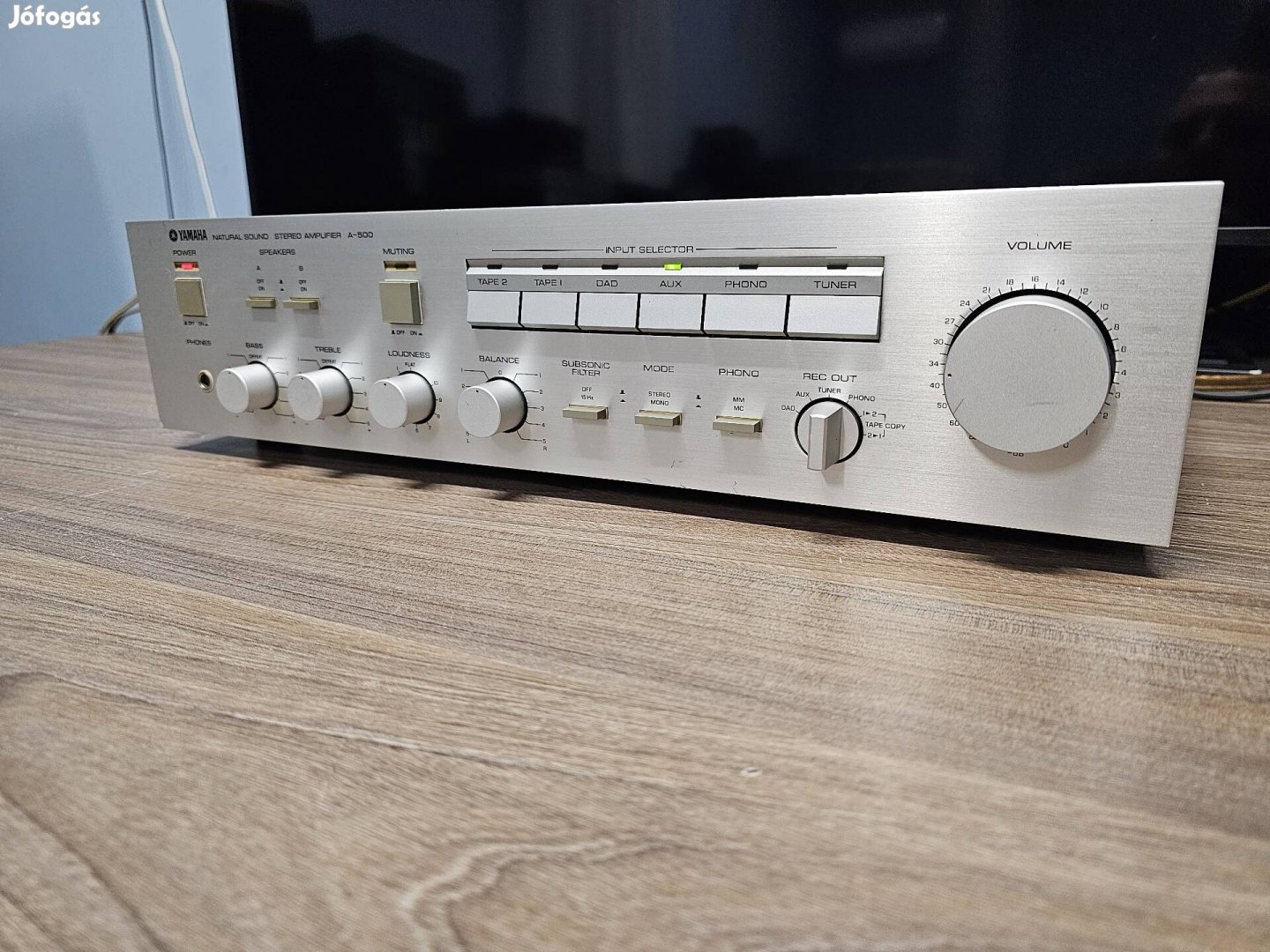 Yamaha A-500 sztereo erősítő!