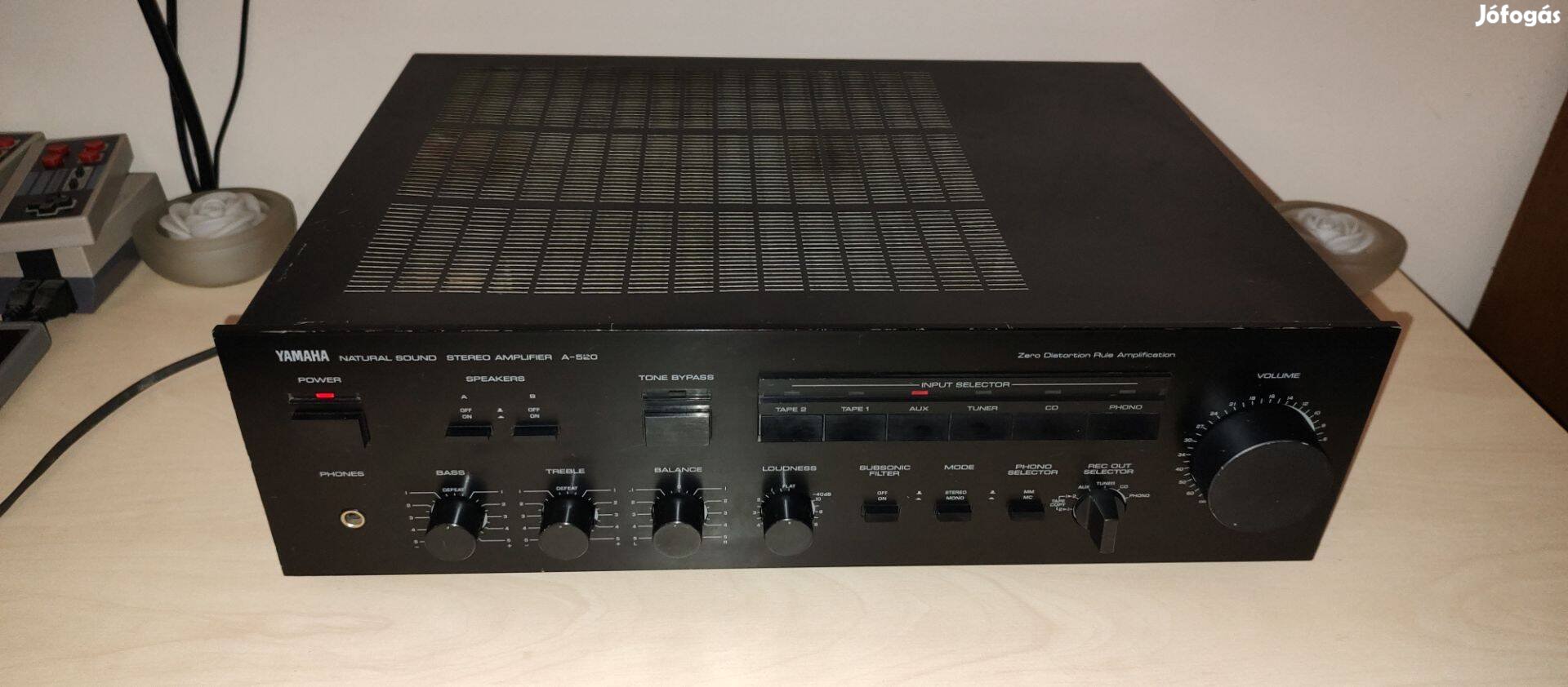 Yamaha A-520 hangfalakhoz való erősítő garanciával!