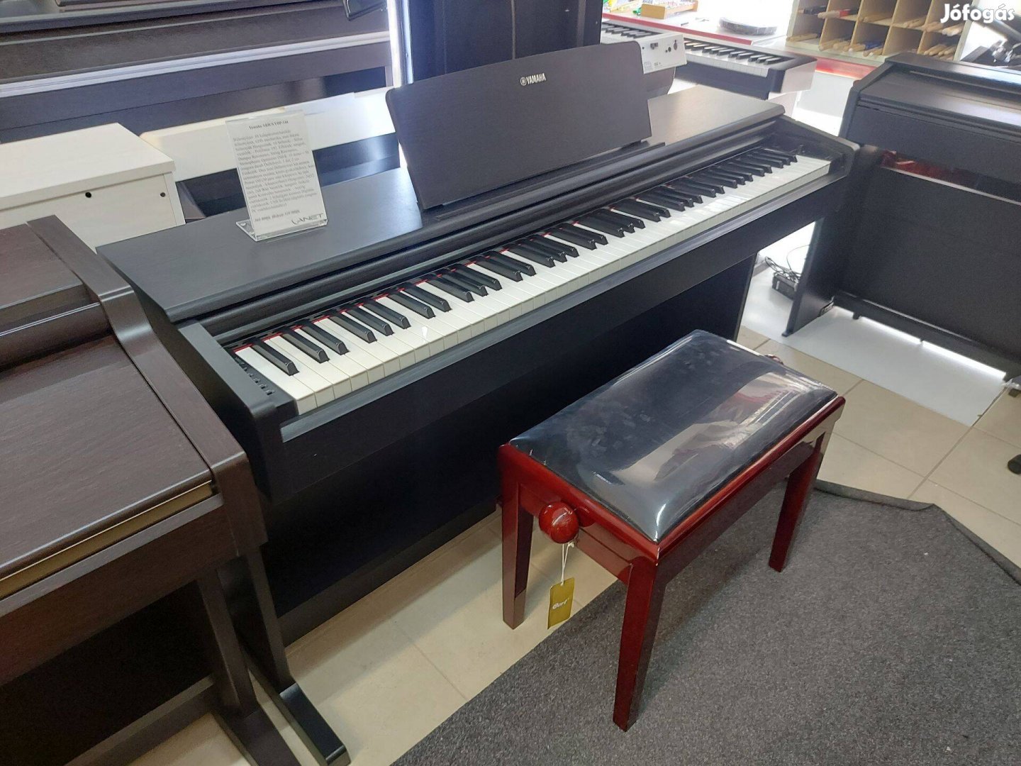 Yamaha Arius Ydp-144 zongora beszámítással, 1 év garanciával