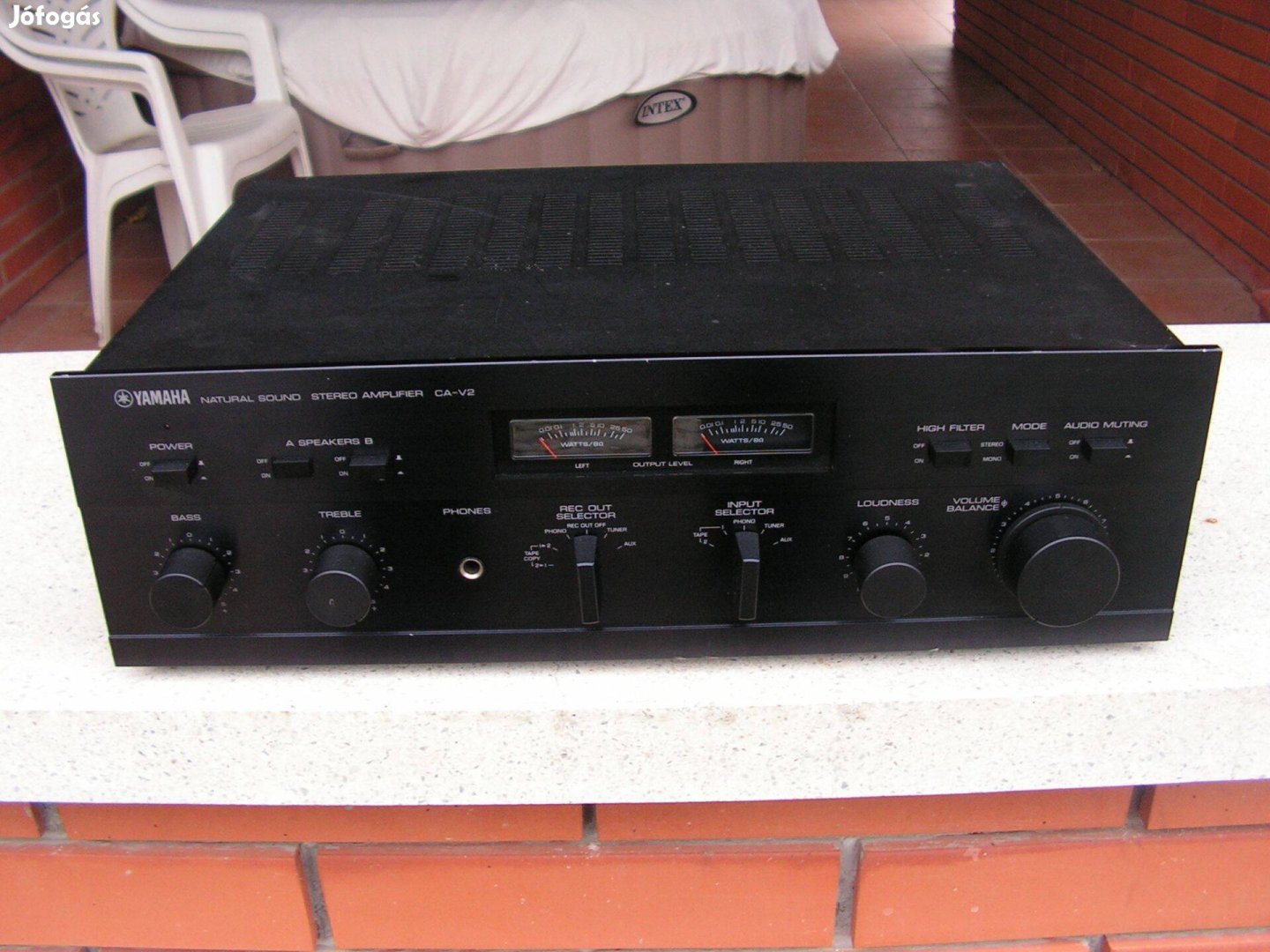 Yamaha CA-V2 integralt sztereó erősítő. 2 X 40 watt